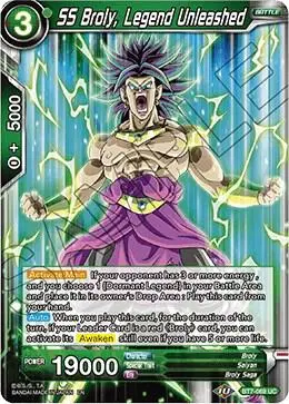 SS Broly, Legend Unleashed card art