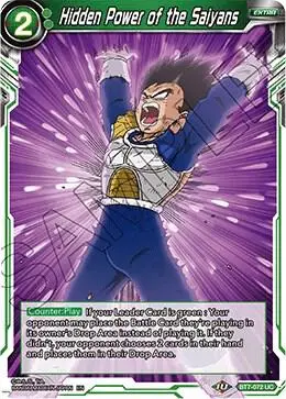 Hidden Power of the Saiyans card art