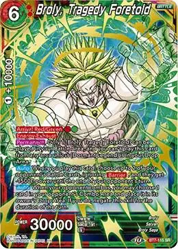 Broly, Tragedy Foretold card art