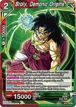 Broly, Demonic Origins card art