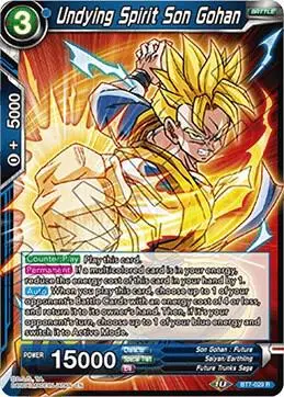 Undying Spirit Son Gohan card art