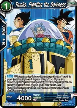Trunks, Fighting the Darkness card art