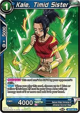 Kale, Timid Sister card art