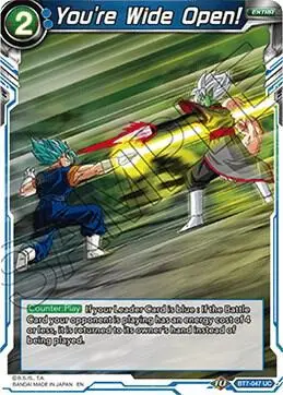 You're Wide Open! card art