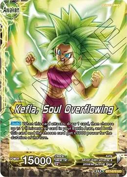 Caulifla & Kale // Kefla, Soul Overflowing card art