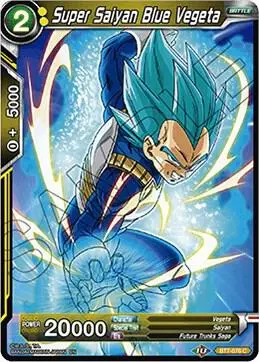 Super Saiyan Blue Vegeta card art