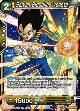 Saiyan Bloodline Vegeta card art