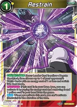 Restrain card art