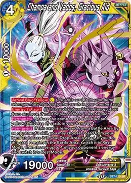 Champa and Vados, Gracious Aid card art