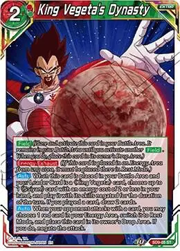 King Vegeta's Dynasty card art