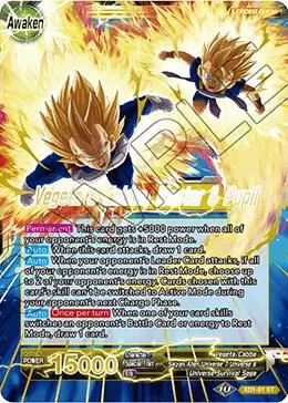 Cabba // Vegeta & Cabba, Master & Pupil card art