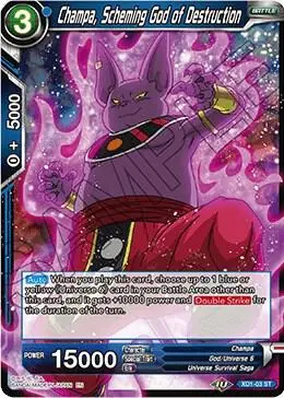 Champa, Scheming God of Destruction card art