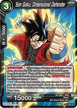 Son Goku, Dimensional Defender card art