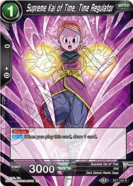 Supreme Kai of Time, Time Regulator card art