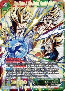 Son Gohan & Son Goten, Familial Bonds (SPR) card art