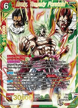 Broly, Tragedy Foretold (SPR) card art