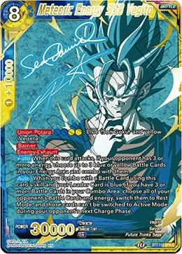 Meteoric Energy SSB Vegito (SPR Signature) card art
