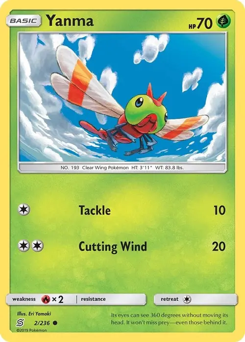 Yanma card art