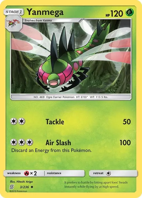 Yanmega card art