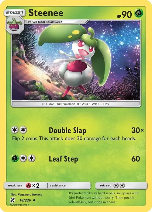 Steenee card art