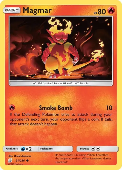 Magmar card art