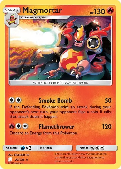 Magmortar card art