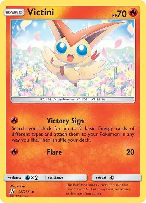 Victini card art
