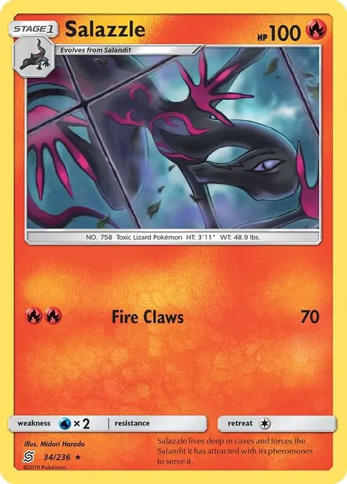 Salazzle (34) card art