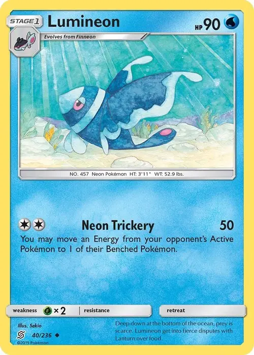 Lumineon card art