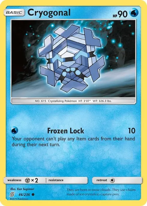Cryogonal card art