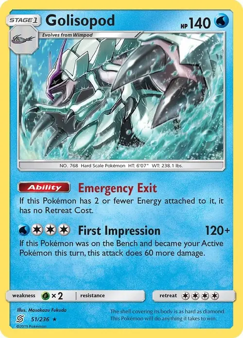 Golisopod card art