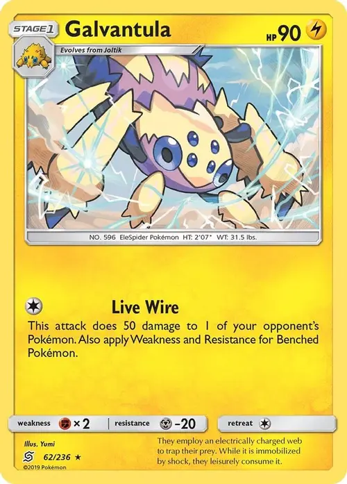 Galvantula card art
