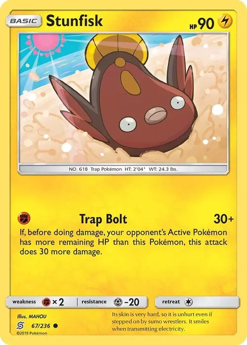 Stunfisk card art