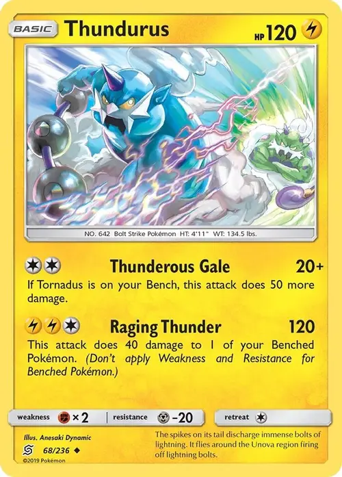 Thundurus card art