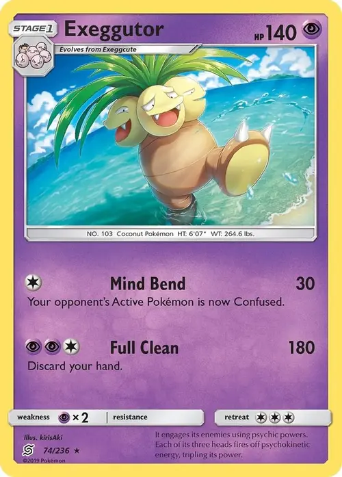 Exeggutor card art