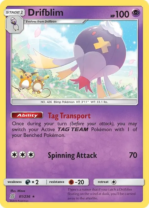 Drifblim card art