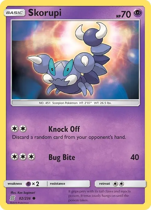 Skorupi card art