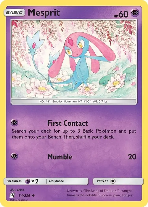 Mesprit card art