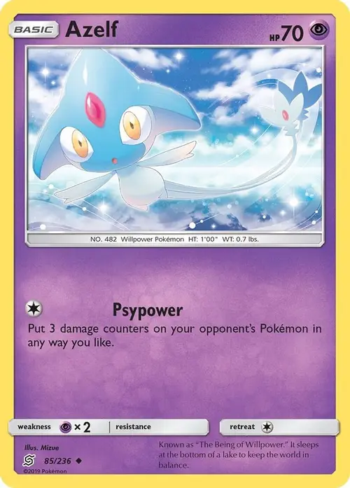 Azelf card art