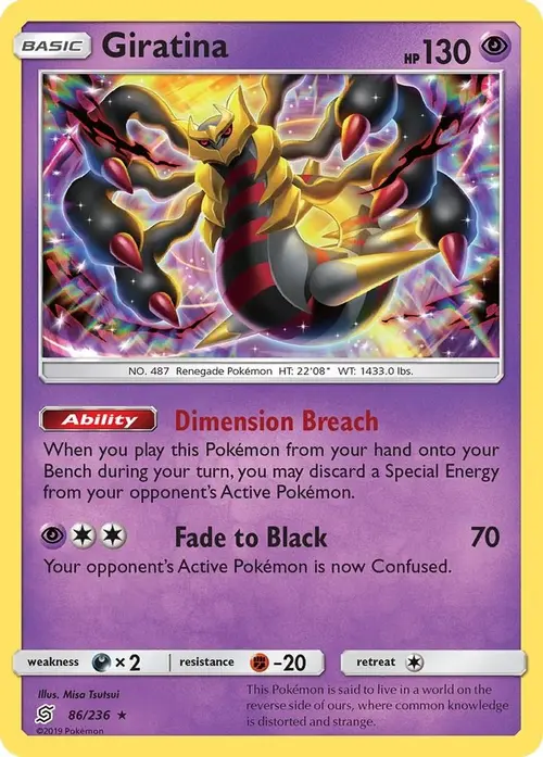 Giratina card art