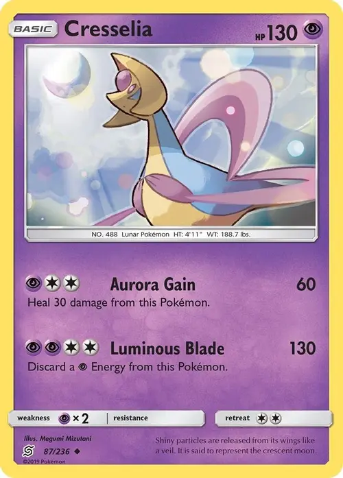 Cresselia card art