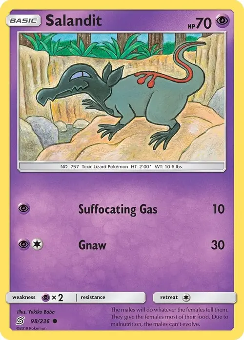 Salandit (98) card art