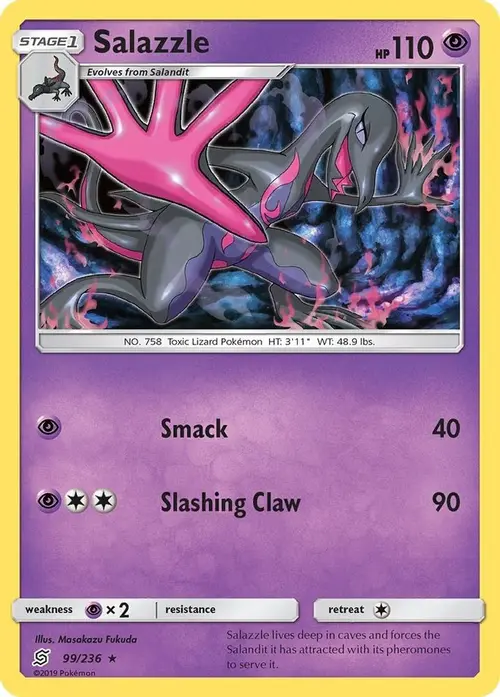 Salazzle (99) card art
