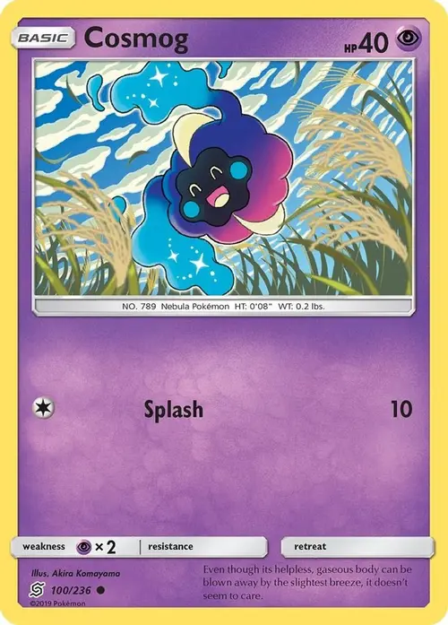 Cosmog card art