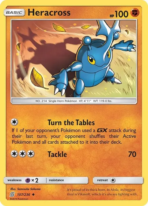 Heracross card art