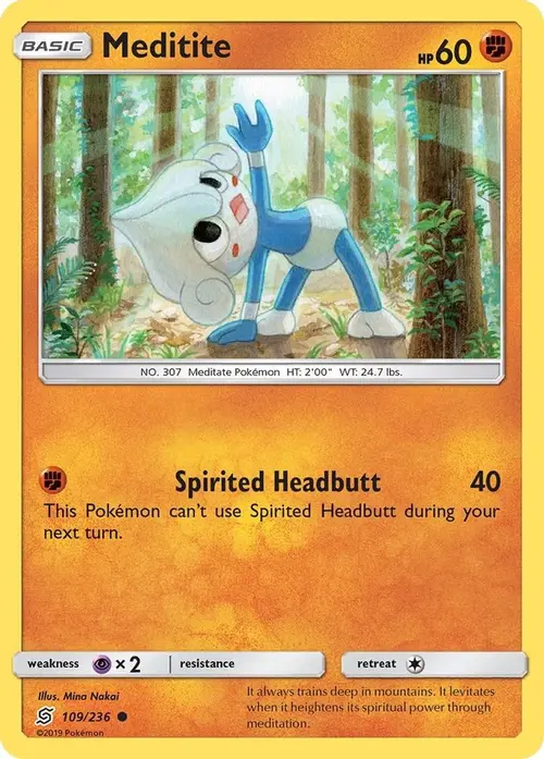 Meditite card art