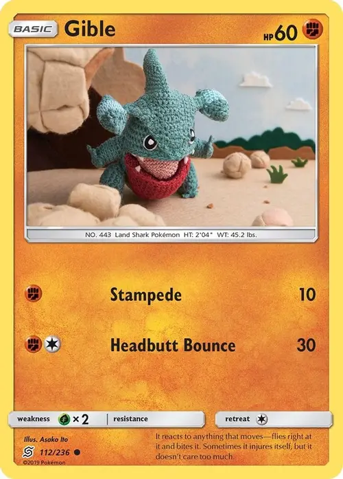 Gible card art