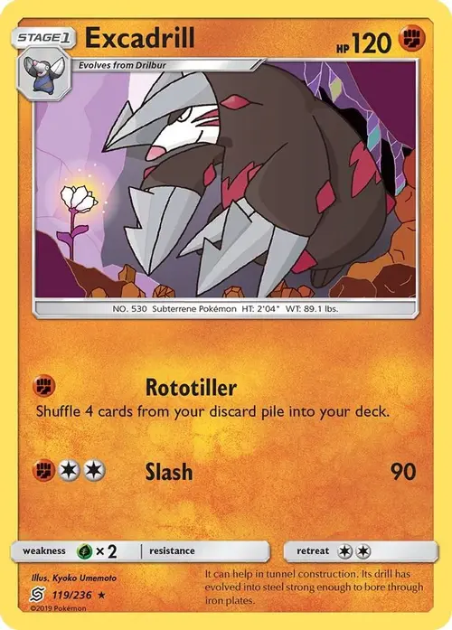Excadrill card art