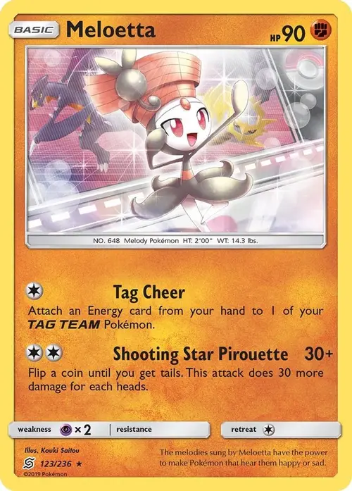 Meloetta card art