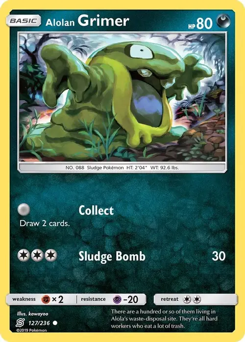 Alolan Grimer card art